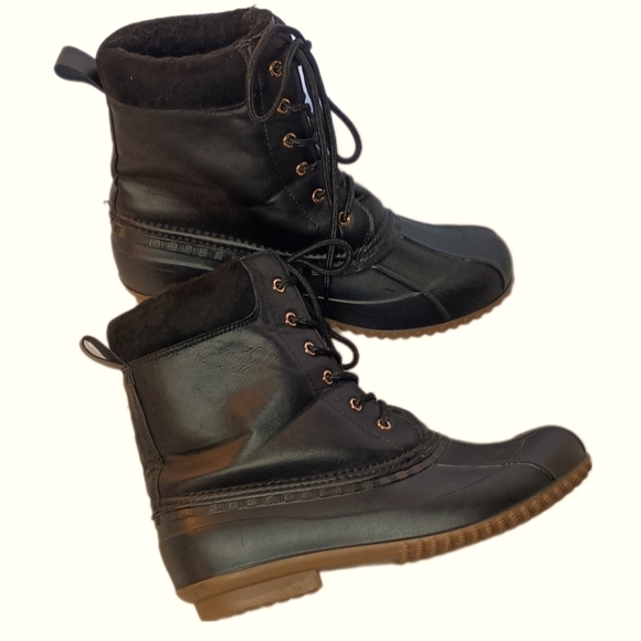 JustFab‎ women's duck boots SKUW154 - Picture 1 of 11